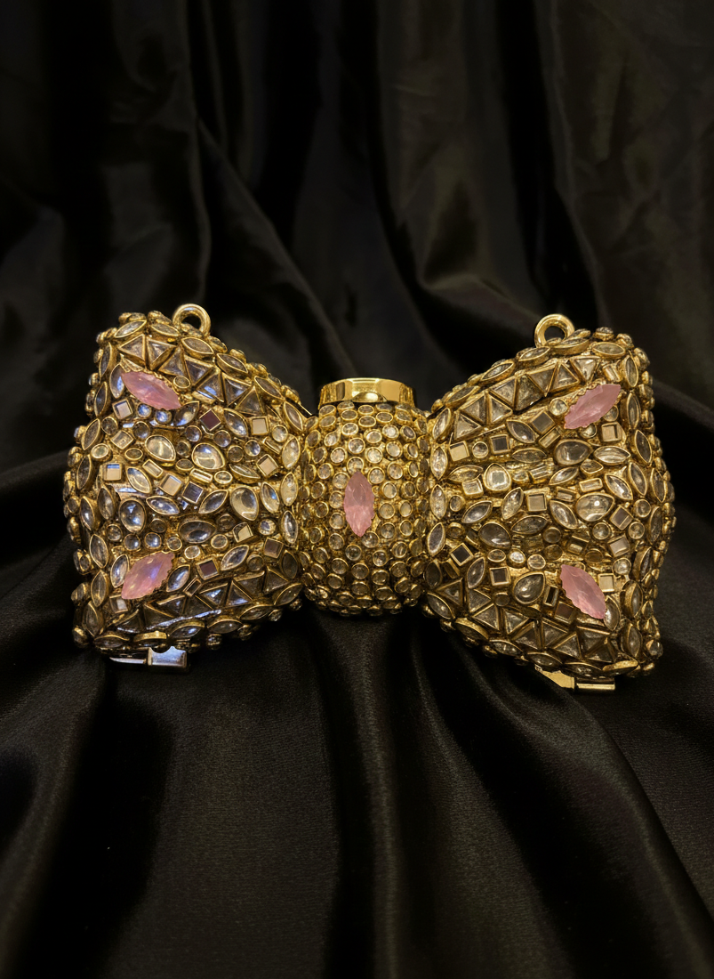 LIGHT PINK BOW