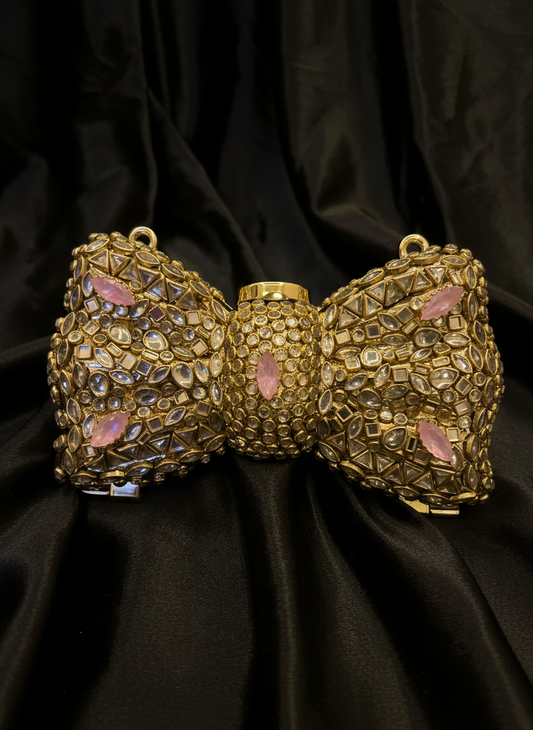 LIGHT PINK BOW